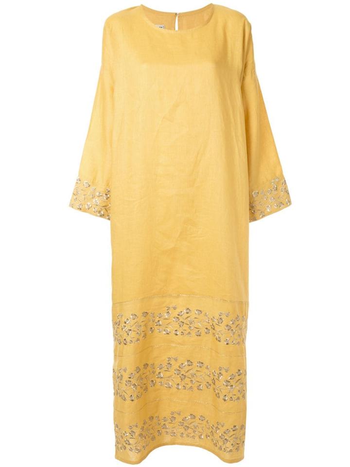 Bambah Maxi Jana Kaftan - Yellow