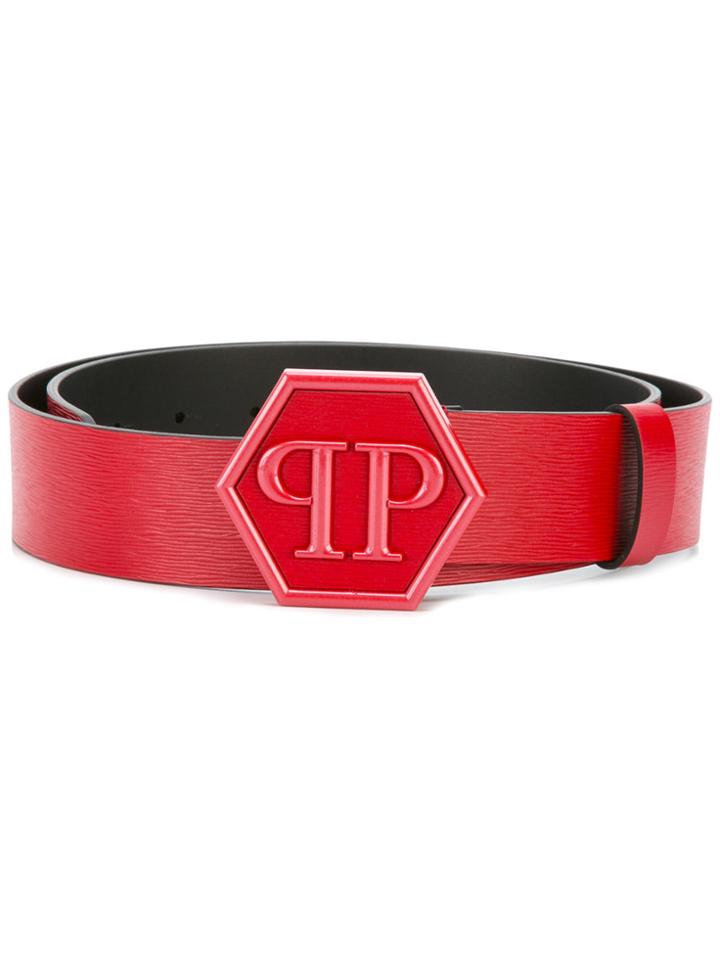 Philipp Plein Freetown Belt - Red