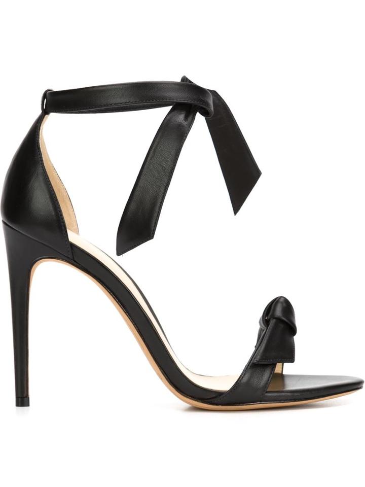 Alexandre Birman Claritan Sandals, Women's, Size: 8, Black, Calf Leather
