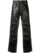 Eytys Coated Straight Leg Jeans - Black