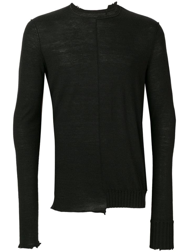 Ziggy Chen Reconstructed Jumper - Black
