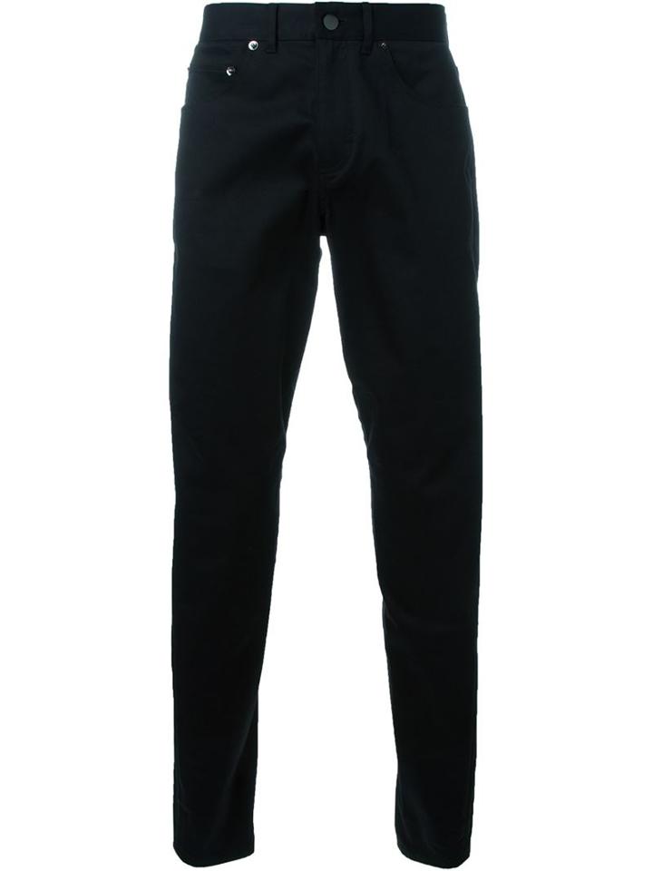 Alexander Wang Slim-fit Jeans, Men's, Size: 46, Black, Cotton/spandex/elastane