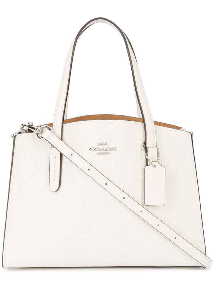 Coach Charlie Carryall 28 Tote - White