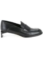 Loewe Low Heeled Slip-on Loafers - Black