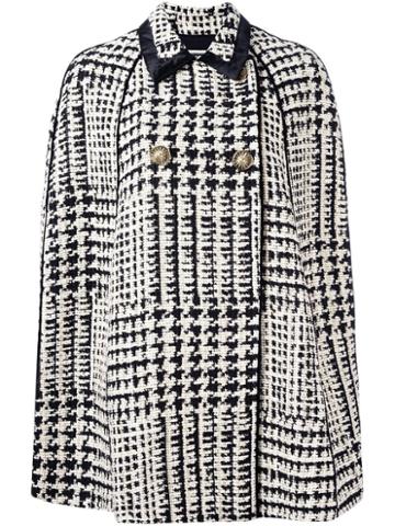 Fausto Puglisi Houndstooth Cape