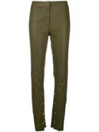 Loewe High-waisted Trousers - Green