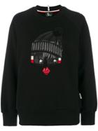 Moncler Grenoble Embroidered Pull-over Sweater - Black