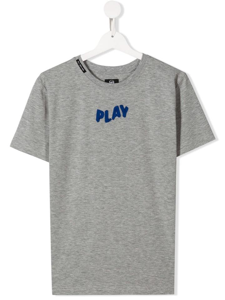 My Brand Kids Play Voodoo Doll Print T-shirt - Grey