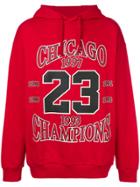Ih Nom Uh Nit Chicago Bull Championship Hoodie - Red