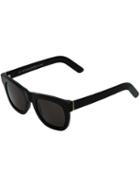Retrosuperfuture 'ciccio Black' Sunglasses, Adult Unisex, Black, Plastic