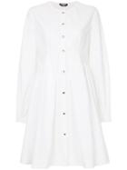 Calvin Klein 205w39nyc Flared Shirt Dress - White