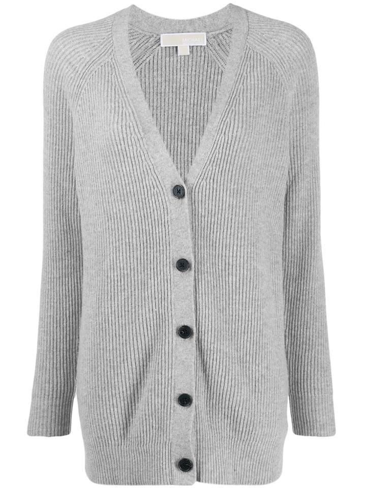Michael Michael Kors V-neck Cardigan - Grey
