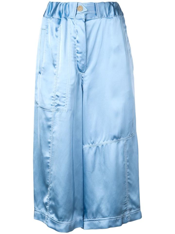 Loewe High Waist Culottes - Blue