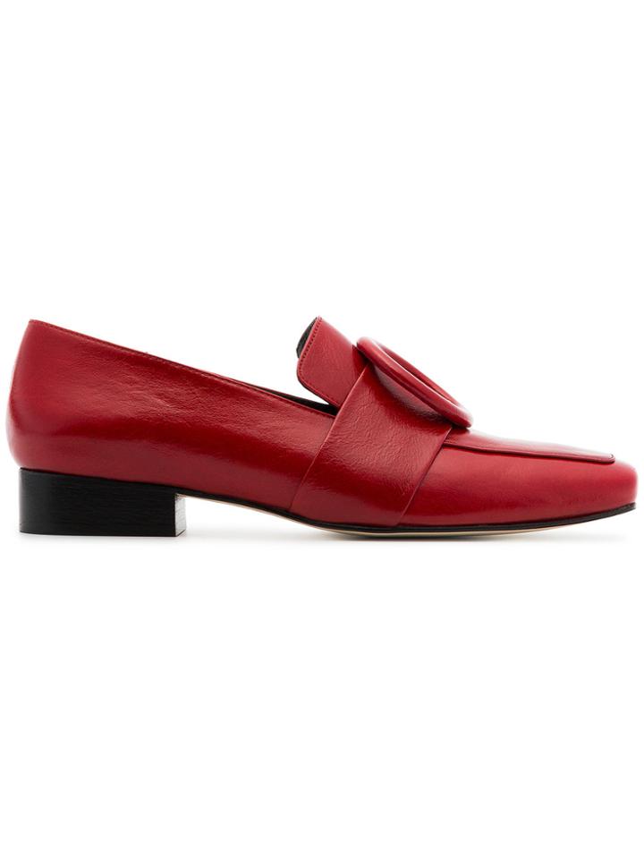 Dorateymur Red Harput Shadow Leather Loafers