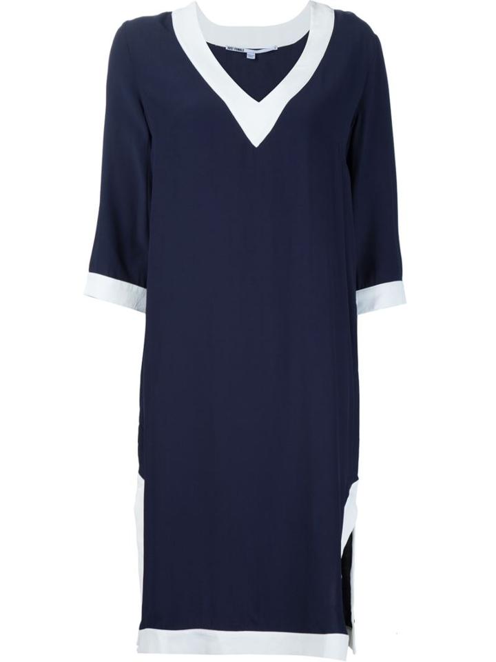 Just Female Contrast Trim Tunic