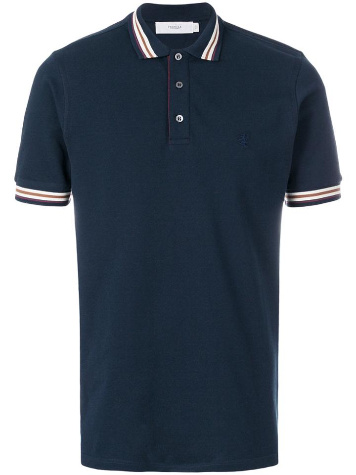 Pringle Of Scotland Classic Polo Shirt - Blue