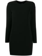 Dsquared2 Long-sleeved Shift Dress - Black