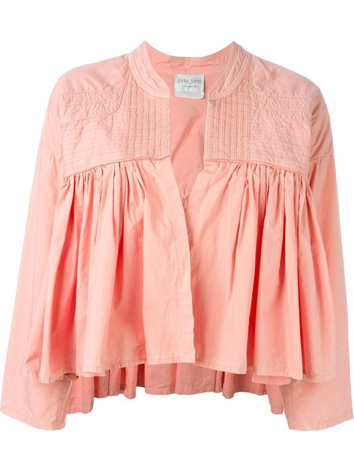 Forte Forte Frill Hem Jacket