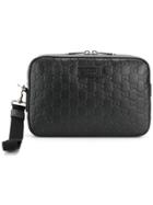Gucci Signature Clutch - Black