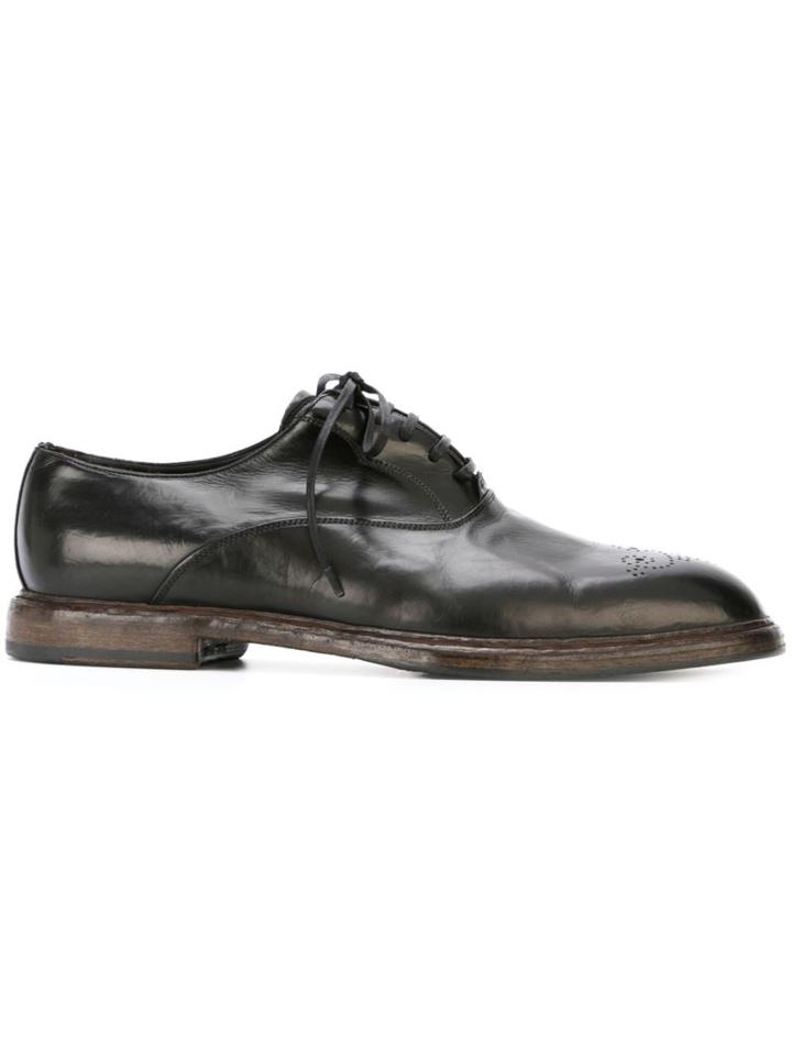 Dolce & Gabbana Brogue Detail Oxford Shoes