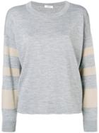 Peserico Loose-fit Pullover - Grey