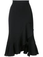 Giambattista Valli High-waisted Tweed Skirt - Black