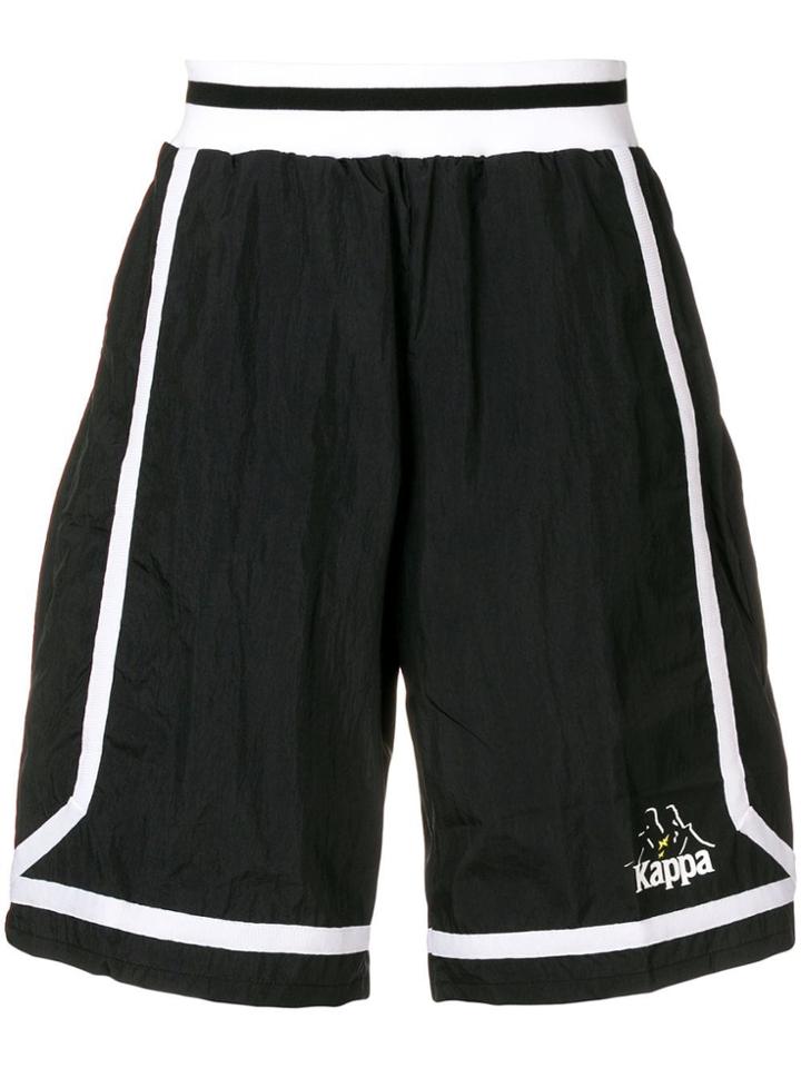 Kappa Track Style Shorts - Black