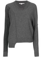 Stella Mccartney Asymmetric Hem Jumper - Grey