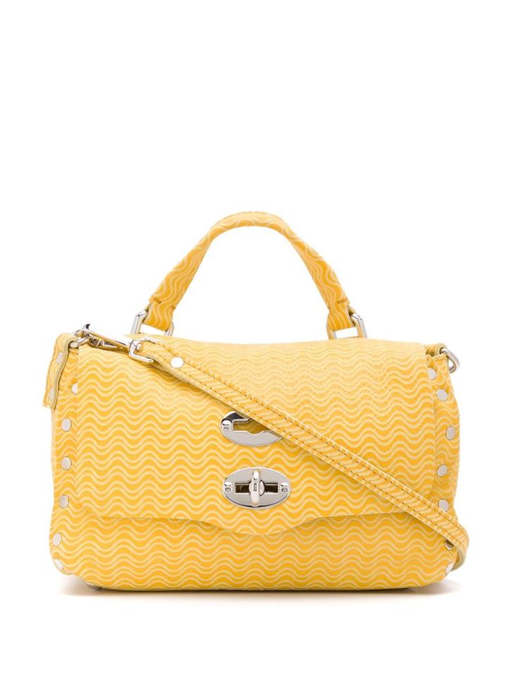 Zanellato Textured Postman Lock Bag - Yellow