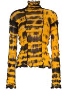Asai Asai Tn Ls Jrsy Fttd Tie Dye - Yellow
