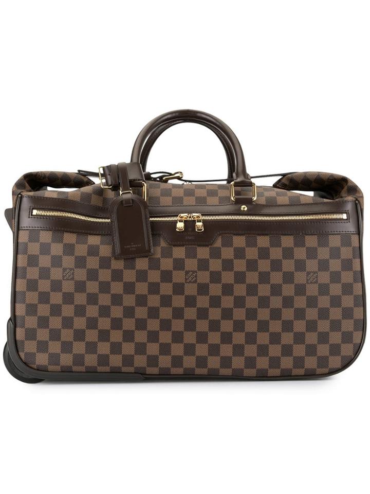 Louis Vuitton Vintage Eole 50 Travel Bag - Brown