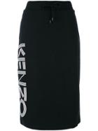 Kenzo Jersey Skirt - Black
