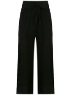 Osklen Knit Cropped Pants - Black