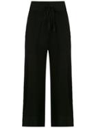 Osklen Knit Cropped Pants - Black