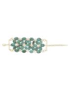 Francesca Romana Diana Gold Plated Bracelet, Women's, Blue