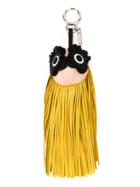 Fendi Fringe-eyes Charm - Yellow & Orange