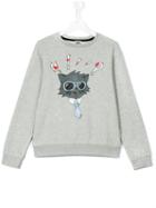 Karl Lagerfeld Kids - Teen Bad Boy Print Sweatshirt - Kids - Cotton/polyester - 14 Yrs, Grey