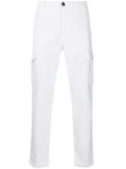 Eleventy Cargo Pocket Trousers - White