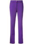 Etro Tailored Trousers, Women's, Size: 48, Pink/purple, Spandex/elastane/acetate/viscose