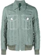 Mihara Yasuhiro Textured Bomber Jacket
