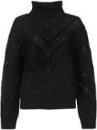 Frame Denim Turtleneck Jumper, Women's, Size: Xs, Black, Cashmere/wool