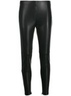 Snobby Sheep Leather Effect Leggings - Black
