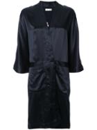 Anine Bing - Embroidered Kimono - Women - Silk - Xs/s, Black, Silk