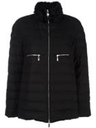 Moncler High Neck Puffer Jacket - Black