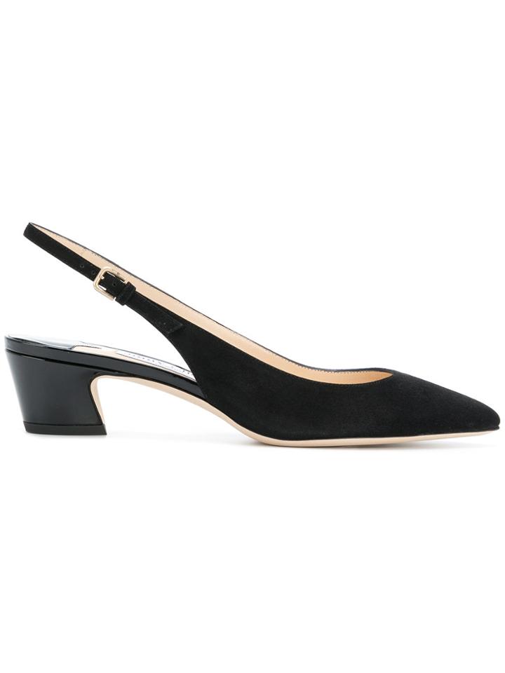 Jimmy Choo Gemma Slingback Sandals - Black