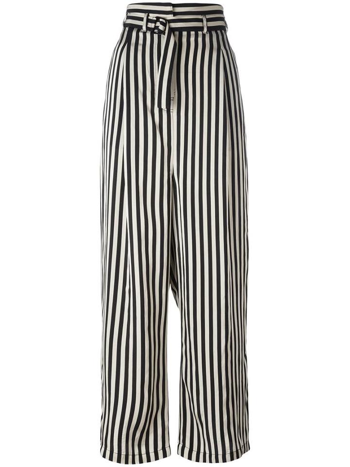 Christian Wijnants 'penny' Trousers, Women's, Size: 38, Black, Polyamide/acetate