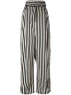 Christian Wijnants 'penny' Trousers, Women's, Size: 38, Black, Polyamide/acetate
