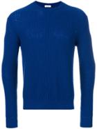 Valentino Rib Knit Sweater - Blue