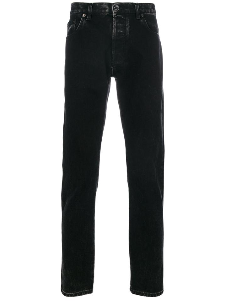 Valentino Marble Wash Jeans - Black