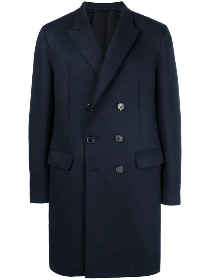 Neil Barrett Double-breasted Peacoat - Blue